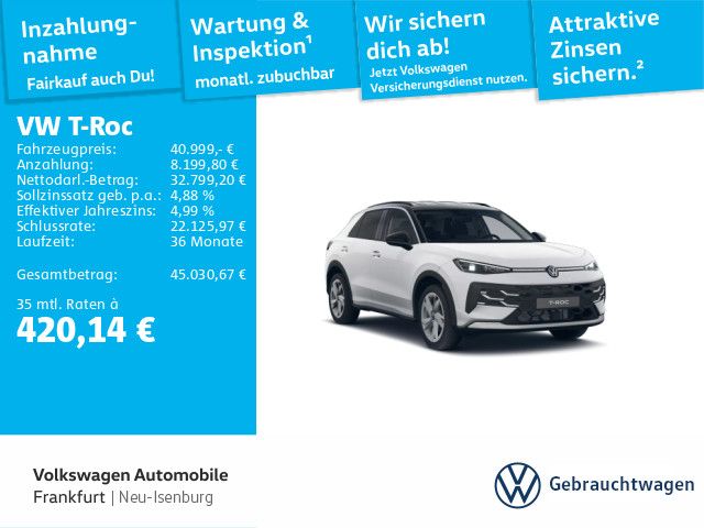 VW T-Roc 5.500 km 40.999 &euro; Neu-Isenburg 63263