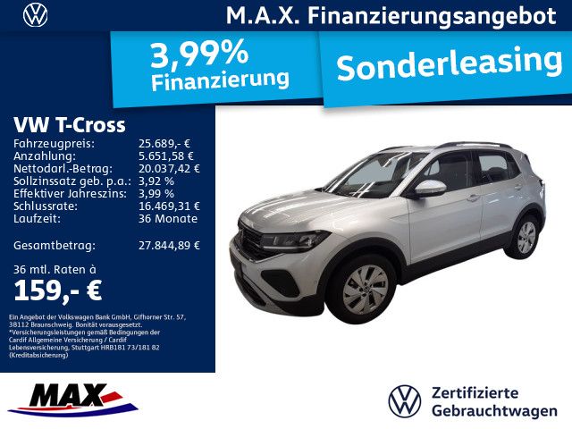 VW T-Cross 9.550 km 25.689 € Offenbach am Main 63071