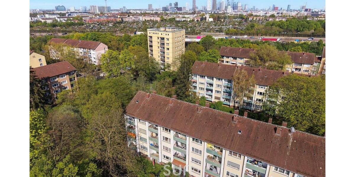 Etagenwohnung Frankfurt am Main Griesheim - 2 Zimmer, 64 m&sup2;, 245.000&euro; | Angebot:25690814