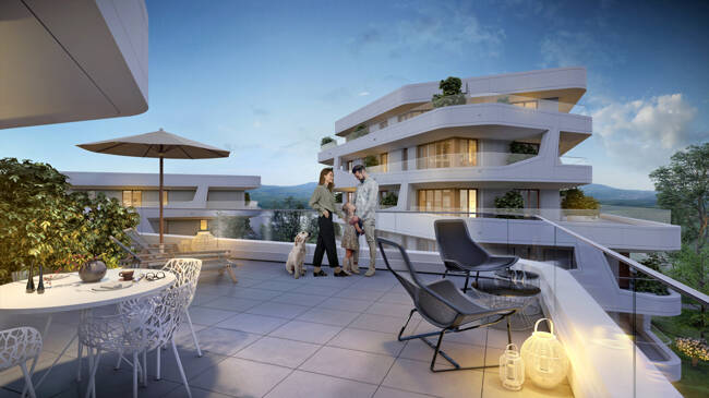 NEU: Große 4-Zimmer-Wohnung mit 165 m² Wohnfläche | Riesige Terrasse, 2 Bäder, Abstellraum, HWR... 4 zimmer