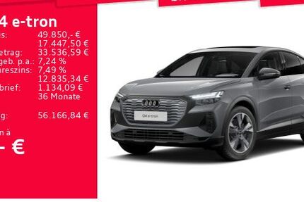 Audi Q4 e-tron 5.446 km 49.849 &euro; Frankfurt am Main 60314