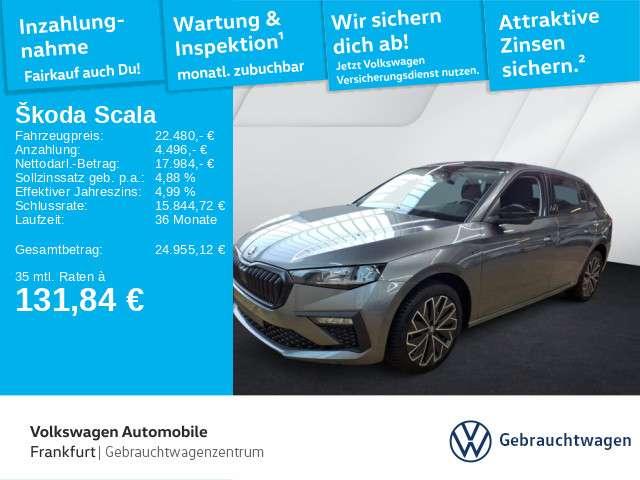 Skoda Scala 27.177 km 22.480 &euro; Frankfurt 60326