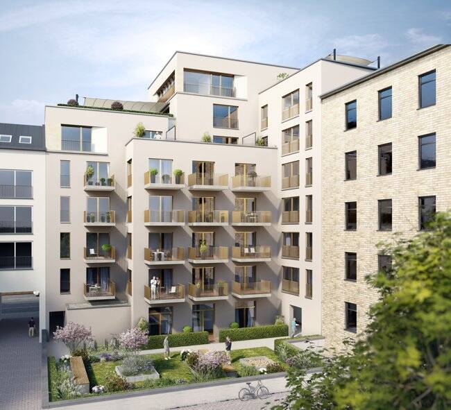 Etagenwohnung Frankfurt am Main Sachsenhausen - 2 Zimmer, 50 m&sup2;, 507.900&euro; | Angebot:24056013