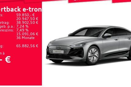 Audi A6 e-tron 49.872 km 59.850 &euro; Frankfurt am Main 60314
