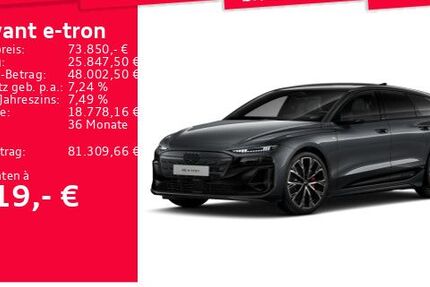 Audi A6 e-tron 17.297 km 73.850 &euro; Frankfurt am Main 60314