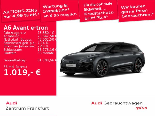 Audi A6 e-tron 17.297 km 73.850 &euro; Frankfurt am Main 60314